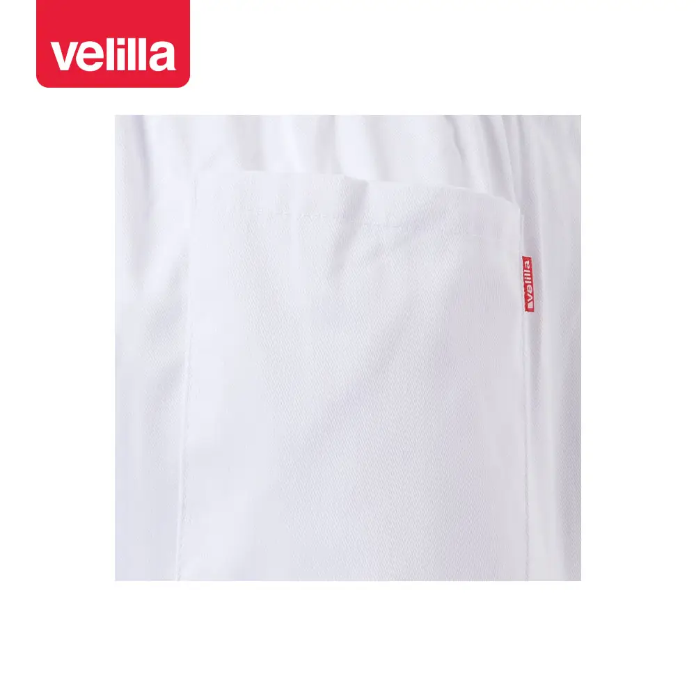 Pantalón de pijama sanitario Velilla 337 8 Pantalón de pijama sanitario Velilla 337 Blanco, detalle de bolsillo francés