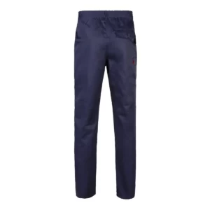 Pantalón de trabajo algodón Velilla 342 Azul marino, vista trasera