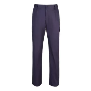 Pantalón algodón multibolsillos Velilla 343 Azul marino, vista frontal
