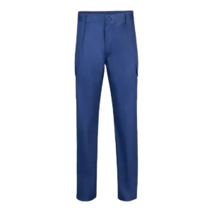 Pantalón algodón multibolsillos Velilla 343 Azulina, vista frontal