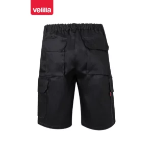 Bermuda multibolsillos Velilla 344 Negro, vista trasera