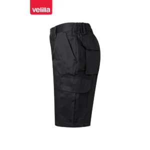 Bermuda multibolsillos Velilla 344 Negro, vista lateral