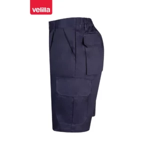 Bermuda multibolsillos Velilla 344 Azul marino, vista lateral