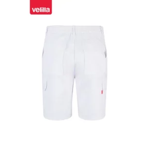 Bermuda multibolsillos Velilla 344 Blanco, vista trasera