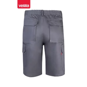 Bermuda multibolsillos Velilla 344 Gris, vista trasera