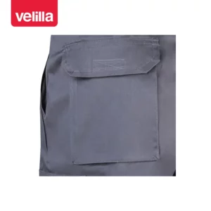 Bermuda multibolsillos Velilla 344 Gris, detalle de bolsillo trasero