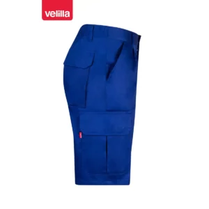 Bermuda multibolsillos Velilla 344 Azulina, vista lateral opuesta