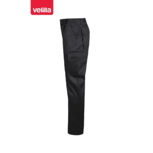 Pantalón multibolsillos Velilla 345 Negro, vista lateral