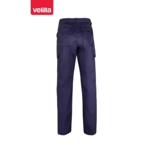 Pantalón multibolsillos Velilla 345 Azul marino, vista trasera