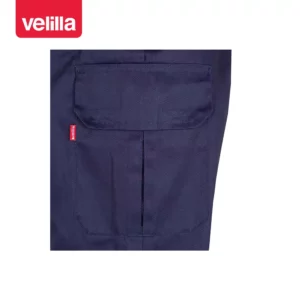 Pantalón multibolsillos Velilla 345 Azul marino, detalle de bolsillo lateral