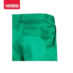 Pantalón multibolsillos Velilla 345 Verde, detalle de bolsillo trasero