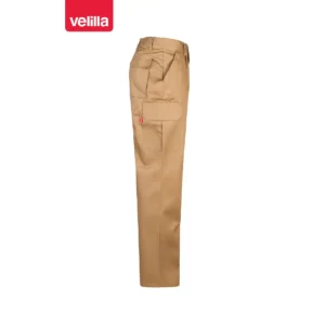 Pantalón multibolsillos Velilla 345 Beige, vista lateral opuesta