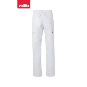Pantalón multibolsillos Velilla 345 Blanco, vista trasera