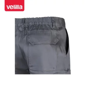 Pantalón multibolsillos Velilla 345 Gris, detalle de bolsillo trasero