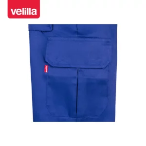 Pantalón multibolsillos Velilla 345 Azulina, detalle de bolsillo lateral