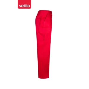 Pantalón multibolsillos Velilla 345 Rojo, vista lateral opuesta