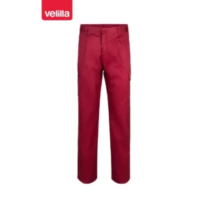 Pantalón multibolsillos Velilla 345 Granate, vista frontal