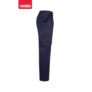 Pantalón desmontable multibolsillos Velilla 346 Azul marino, vista lateral opuesta