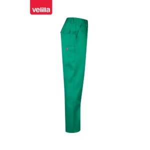 Pantalón de trabajo Velilla 349 Verde, vista lateral opuesta