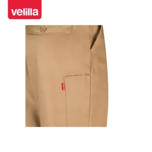 Pantalón de trabajo Velilla 349 Beige, detalle de bolsillo para herramienta