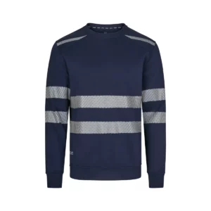 Sudadera cuello redondo Velilla 355701 Azul navy, vista frontal