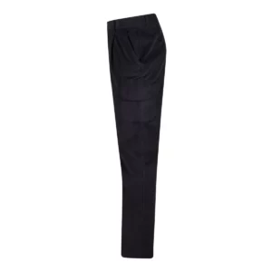 Pantalón pana multibolsillos Velilla 380 Azul marino, vista lateral
