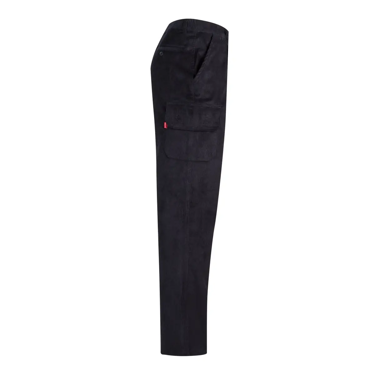Pantalón pana multibolsillos Velilla 380 3 Pantalón pana multibolsillos Velilla 380 Azul marino, vista lateral opuesta