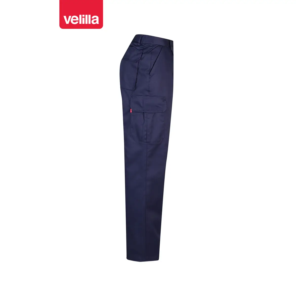 Pantalón acolchado multibolsillos Velilla 398 11 Pantalón acolchado multibolsillos Velilla 398 Azul marino, vista lateral opuesta