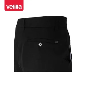 Pantalón unisex Velilla 403001 negro, detalle de bolsillo trasero