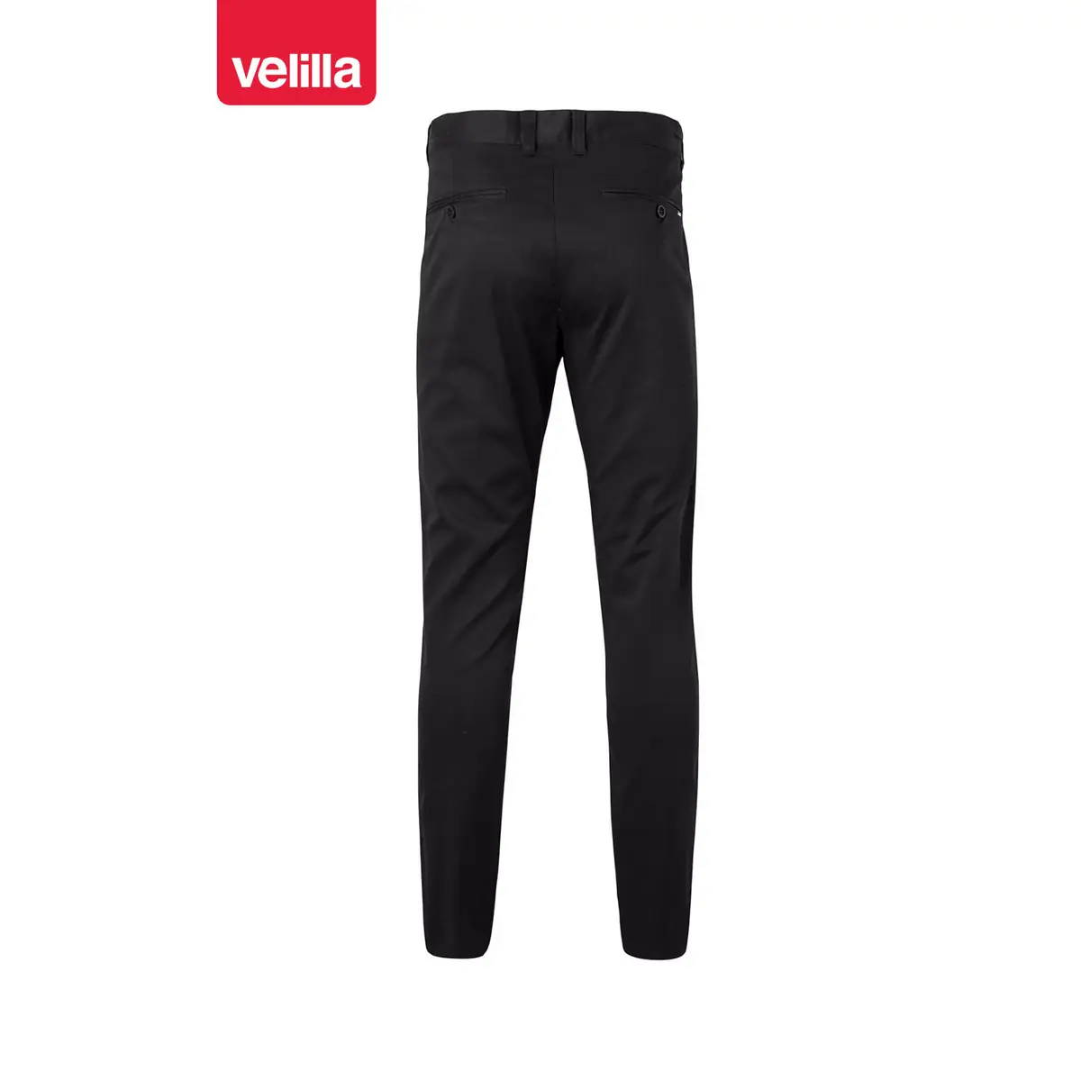 Pantalón chino stretch hombre Velilla 403002S 4 Pantalón chino stretch hombre Velilla 403002S negro, vista trasera