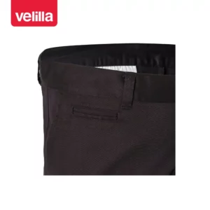 Pantalón chino stretch hombre Velilla 403002S negro, detalle de cintura