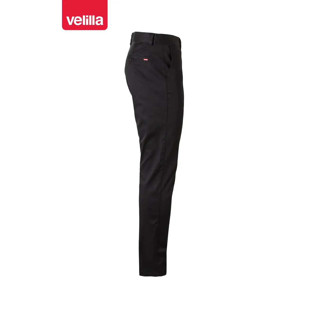 Pantalón chino stretch hombre Velilla 403002S 3 Pantalón chino stretch hombre Velilla 403002S negro, vista lateral