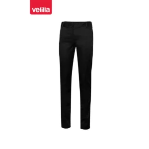 Pantalón chino stretch mujer Velilla 403003S negro, vista frontal