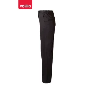 Pantalón chino stretch de mujer Velilla 403005S Negro, vista lateral
