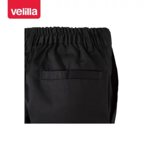 Pantalón de cocina multibolsillos Velilla 403007 Negro, detalle de bolsillo trasero