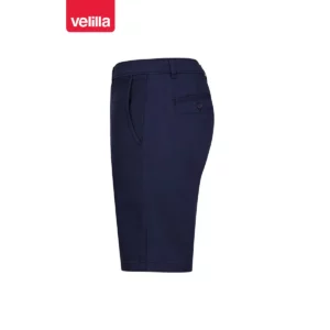 Bermudas chino stretch unisex Velilla 403011S Azul navy, vista lateral