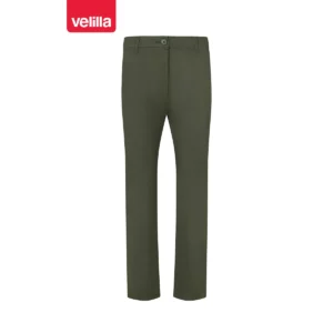 Pantalón chino stretch mujer Velilla 403012S Verde oliva, vista frontal