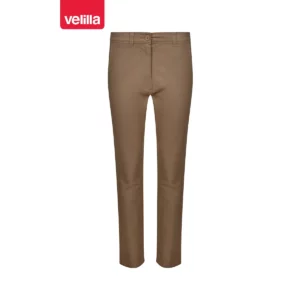 Pantalón chino stretch mujer Velilla 403012S Beige arena, vista frontal