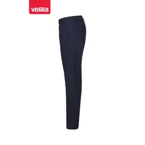 Pantalón chino stretch mujer Velilla 403012S Azul navy, vista lateral