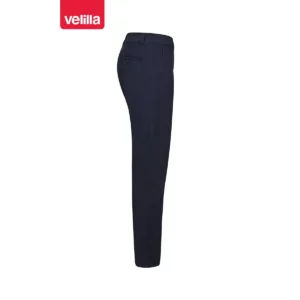 Pantalón chino stretch mujer Velilla 403012S Azul navy, vista lateral opuesto