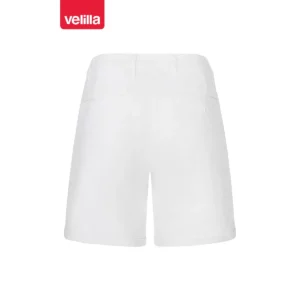 Bermudas chino stretch mujer Velilla 403013S Blanco, vista trasera