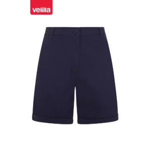 Bermudas chino stretch mujer Velilla 403013S Azul navy, vista frontal