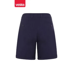 Bermudas chino stretch mujer Velilla 403013S Azul navy, vista trasera
