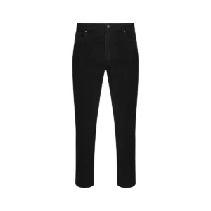 Pantalón dénim stretch Velilla 403018S Negro, vista frontal