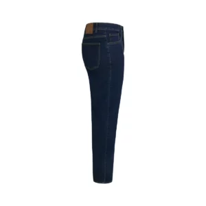 Pantalón dénim stretch Velilla 403018S Dénim azul medio, vista lateral opuesta
