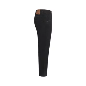 Pantalón dénim stretch mujer Velilla 403018SW Negro, vista lateral opuesta