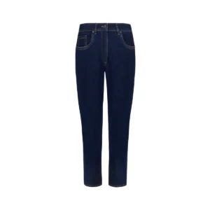 Pantalón dénim stretch mujer Velilla 403018SW Dénim azul medio, vista frontal