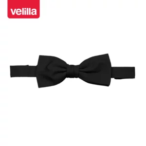 Pajarita de sarga Velilla 404006 Negro, vista frontal