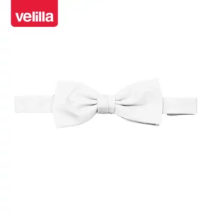 Pajarita de sarga Velilla 404006 Blanco, vista frontal