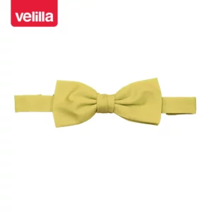Pajarita de sarga Velilla 404006 Amarillo claro, vista frontal